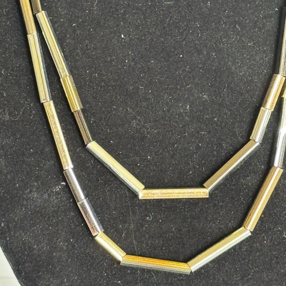 Gold and Silver Necklace - Picture 2 of 2